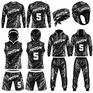 American Flag Field Set <b>Socks</b> 7on7 Unisex Compression Football Uniform Custom 7v7 <b>Game</b> Jersey Set Short Sleeve Quick Dry - Product Image 6