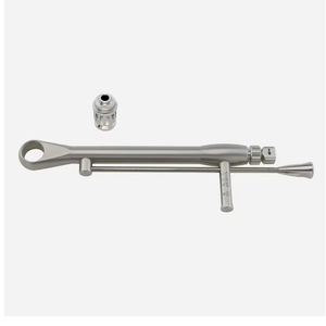 Clé dynamométrique universelle de précision en acier inoxydable de haute qualité avec cliquet et adaptateur de tige manuel - Product Image 1