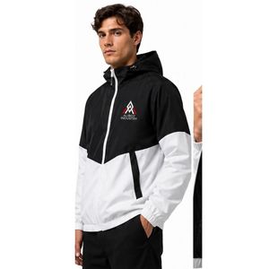 <b>Mens</b> Windbreaker <b>Jacket</b> Made From Durable Lightweight Fabric Offering Comfort Wind Protection And Everyday Performance - Product Image 3