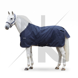 Équipement équestre haut de gamme OEM, couverture imperméable légère pour chevaux, couverture respirante pour chevaux, couverture d'extérieur pour écurie, protection contre la pluie - Product Image 4