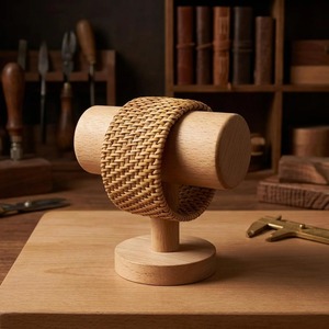 Weaving Cane Wood Trendy Tribal Women's Bangles Polished Rattan Wooden Bangle Jewelry Rustic Luxury Organic Fashion - Product Image 3