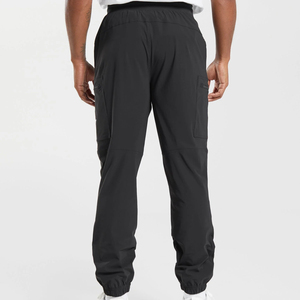 Pantalones Deportivos de Alta Calidad para Hombre, Corte Ajustado, Cintura Alta, para Entrenamiento Deportivo, Invierno, Casual, Moda, Suaves, Lisos, de Algodón Teñido - Product Image 3