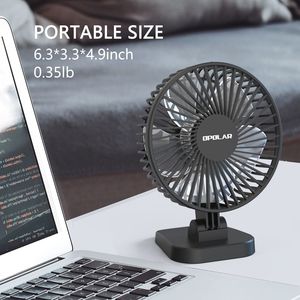 Ventilador USB de Escritorio, Silencioso y Portátil, Ajustable a 40 Grados, 3 Velocidades, Enfriador Potente para Oficina, Mejor Refrigeración - Product Image 6