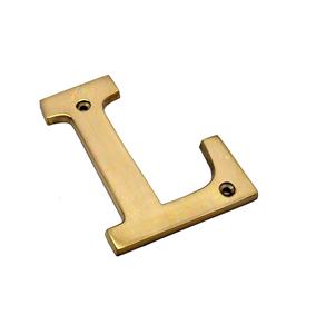 Custom Made Engraved Brass Store Front Name <b>Plate</b> with Logo Name Premium Personalized Metal Sign for Shop Office Business - Product Image 1