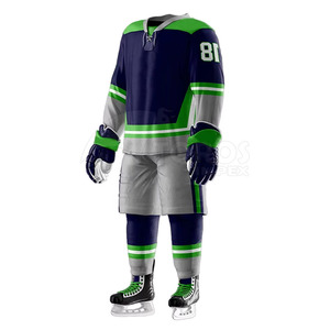 High Quality Custom Made Design Ice Hockey Uniform Sports Wear Plus Size Lightweight Ice Hockey Uniform For Players - Product Image 5
