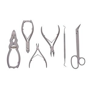 Top Selling Podiatry Set <b>Nail</b> Clippers Stainless Steel Chiropody Instruments Set - Product Image 1