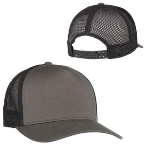 Wholesale Unisex 6-Panel Mesh Trucker <b>Hat</b> Adjustable Breathable Casual Cap Spring <b>Summer</b> Gray Black 2026 - Product Image 1