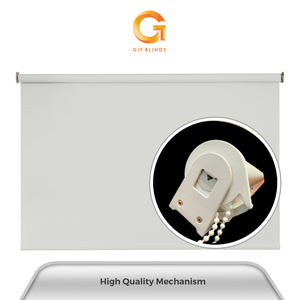Mejor Proveedor GB10075 137x183 Persianas Enrollables Blancas Ignífugas, Más Vendidas en Malasia, OEM B2B, Aplicación para Hogar y Oficina, Protección Solar - Product Image 5
