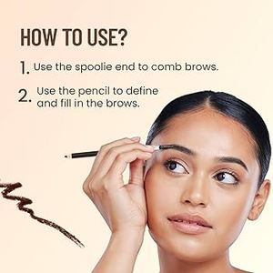 Lápiz de Cejas Impermeable de Larga Duración con Cepillo Spoolie, Delineador de Cejas de Marca Privada, Maquillaje a Prueba de Manchas, Lápiz para Dar Forma a las Cejas - Product Image 4