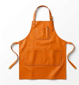 Delantal de Cuero Duradero de Estilo Vintage para Ropa de Trabajo Elegante, Delantal de Cuero de Calidad Superior para Cocinar - Product Image 1