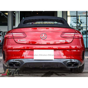 Difusor Trasero de Fibra de Carbono para Mercedes-Benz C238 Clase E Coupé AMG Pre-Facelift 2017-2023 - Product Image 1