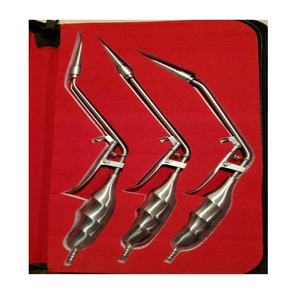 Ligateur d'aspiration d'hémorroïdes avec double tête/barils à fibre optique incurvée pour l'intestin de l'estomac utilisé pour resserrer les flux sanguins - Product Image 4