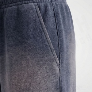 Pantalones Cortos de Verano de Alta Calidad, a la Moda, Largos, con Efecto Desgastado por el Sol, para Correr, Informales, Transpirables, con Cintura Elástica - Product Image 5