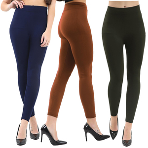Leggings elásticos hasta el tobillo para mujer, para fitness informal y yoga - Product Image 1