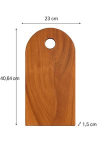 Tabla de Cortar de Madera de Acacia de 2.0 cm de Grosor con Orificio para Colgar, Multiusos (Tabla para Servir, Cortar y Queso) por Aqdas Saleem - Product Image 6