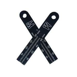 Regla Escalonadora Endodóntica Dogmatic International de 40 mm, de Aluminio Reutilizable, Manual, con Certificación CE, Grado A+, Instrumentos Quirúrgicos Dentales - Product Image 3