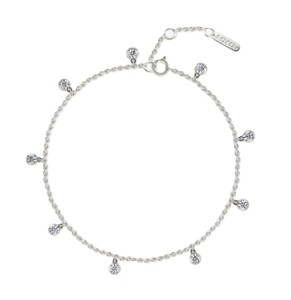 Bracelet en diamant rond, or massif 10K 14K 18K, bracelet en diamant naturel véritable pour homme et femme, cadeau d'anniversaire - Product Image 3