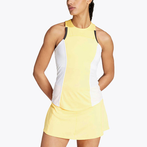 Uniforme Deportivo de Tenis sin Mangas con Estampado Frontal Personalizado al por Mayor, Shorts de Spandex/Poliéster para Mujer, Absorbentes de Humedad - Product Image 1