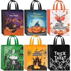 Sacchetti Riutilizzabili per Halloween, Non Tessuti, per Feste e Trattamenti di Dolce o Peccato - Product Image 1