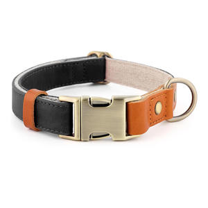 Nouvel Arrivage Collier pour Chien en Cuir Sur Mesure Style Luxe Tendance Respirant avec Boucle Automatique en Cuir PU - Product Image 1