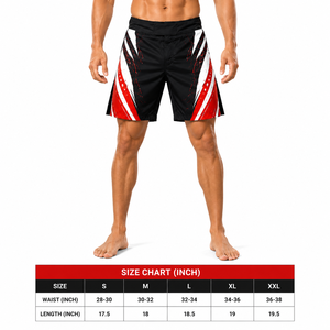 Pantalones Cortos de Entrenamiento de MMA Personalizados y Cómodos para Hombre, Impresión HD Sublimada, Sin Gi, BJJ, Grappling, Ligeros y de Secado Rápido - Product Image 5