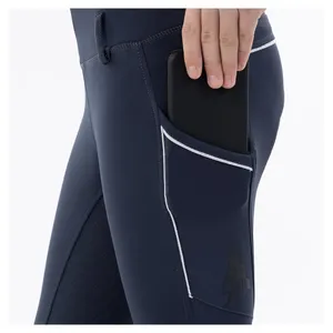 Pantalones de Montar a Caballo de Alta Calidad, Elásticos en 4 Direcciones, Leggings, Ropa Ecuestre, en Tela Técnica con Tacto Suave - Product Image 3