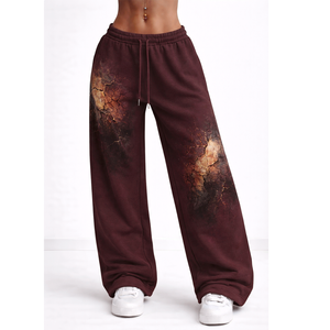 Jogger sweat pants for women <b>soft</b> stretch fabric relaxed fit perfect for gym workouts casual wear and comfort - Product Image 2