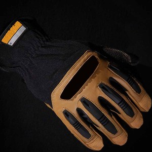 Gants de mécanicien en cuir de chèvre, haute performance, résistants à la chaleur, protection au travail, sécurité des mains, durabilité industrielle - Product Image 5