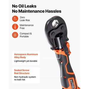 ProPress 18V <b>Electric</b> 1/2" 3/4" 1\" Copper Tubes Pipe Crimper Tool Kit 3 VUS Pr for <b>Wire</b> Crimping - Product Image 6
