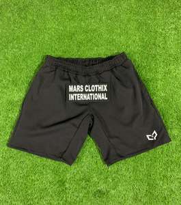 Pantalones Cortos Deportivos Personalizados para Hombre, Cintura Elástica Media, Sólidos, Ligeros, de Poliéster y Elastano, de Secado Rápido, Transpirables y Ecológicos - Product Image 4