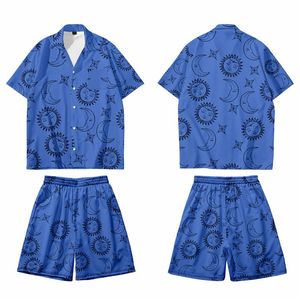Conjunto de Pantalones Cortos de Dos Piezas para Hombre, Estilo Casual de Verano, 100% Algodón Tejido, Atuendo Personalizado - Product Image 2