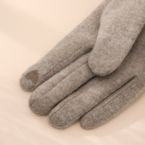 Gants en laine mélangée pour femmes |   Gants doux et chauds quatre saisons avec fonction tactile pour la détection des aiguilles, parfaits pour les activités de plein air et le quotidien - Product Image 6