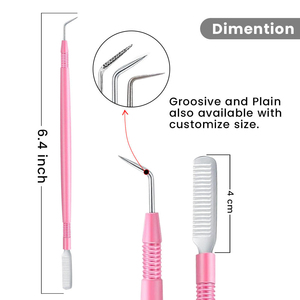 Outil de lifting des cils en acier inoxydable de qualité supérieure, instrument de beauté pour l'entretien et le soin des cils - Product Image 3