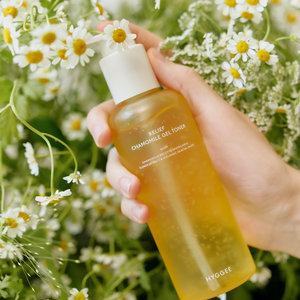 HYGGEE Relief Chamomile Gel Toner 200ml |   Gel hydratant végétalien à l'acide hyaluronique, barrière d'hydratation, renforcement de la peau - Product Image 3