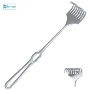 เครื่องมือผ่าตัดแบบแมนนวล Six Flowers/OEM F8-300 ขนาด 24 ซม. สำหรับการผ่าตัดทั่วไป หู คอ จมูก และศัลยกรรมกระดูก ได้รับการรับรองมาตรฐาน CE - Product Image 1