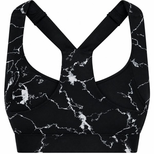 Sujetador Deportivo Premium de Alta Sujeción sin Varillas, Copa Completa, para Adolescentes, Tejido Sólido de Spandex/Poliéster, Diseño Personalizado, Fitness - Product Image 2