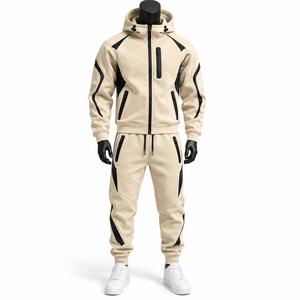 Chándal Oversize de Alta Calidad con Estilo Urbano, Transpirable, ODM, 400GSM, de Felpa Técnica con Lavado Ácido y Logotipo Personalizado - Product Image 3