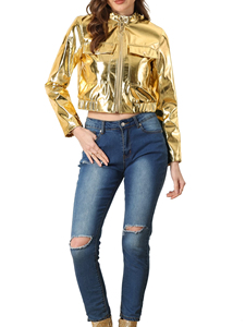 Hot Selling Puffer Coats Ladies Metallic Shiny <b>Duck</b> <b>Down</b> Coat With Real Big Fur Hood Waterproof Bubble Coat for Women - Product Image 2