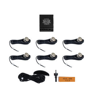 เซ็นเซอร์จอดรถ Roadpower Diamond 6 จุด พร้อมจอแสดงผล LED ระยะ 0.3–1.5 ม. แรงดันไฟฟ้า DC 10–14.7V พร้อมเสียงเตือนเพื่อความปลอดภัย - Product Image 6