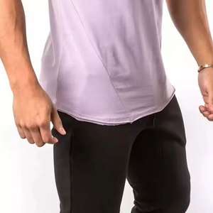 Custom Logo Solid Color Durable Material <b>Men</b> <b>Singlets</b> Breathable Factory Direct Sales <b>Men</b> <b>Singlets</b> - Product Image 5