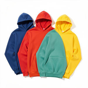 Sudaderas con Capucha de Alta Calidad 100% Algodón, Logotipo Personalizado, Lisas, 465GSM, Gruesas, Extra Grandes, Personalizadas, Sudaderas con Capucha Tipo Pullover, Sudaderas con Capucha Lisas - Product Image 1