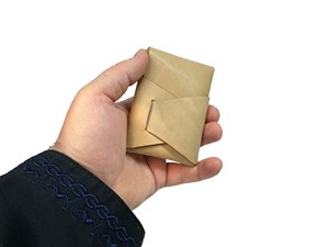 Luxury Crazy Horse Leather Stitchless <b>Wallet</b> Slim Seamless Card Case Minimalist Front Pocket <b>Wallet</b> for Men LSSW-0012 - Product Image 5