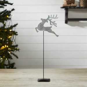 ประติมากรรมรูปกวางโลหะสำหรับตกแต่งสวน คริสต์มาส ของตกแต่งภายนอกอาคาร ดีไซน์ทันสมัยแบบชนบท งานศิลปะตัดแบบไดคัท - Product Image 4