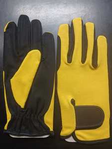 ถุงมือขี่ม้าเด็กคุณภาพสูง สำหรับเด็กอายุ 12 ถึง 14 ปี  ด้านหน้าทำจากผ้า Amara (ไนลอนผสมขนแกะ) ด้านหลังแบบยืดได้ 4 ทิศทาง - Product Image 6