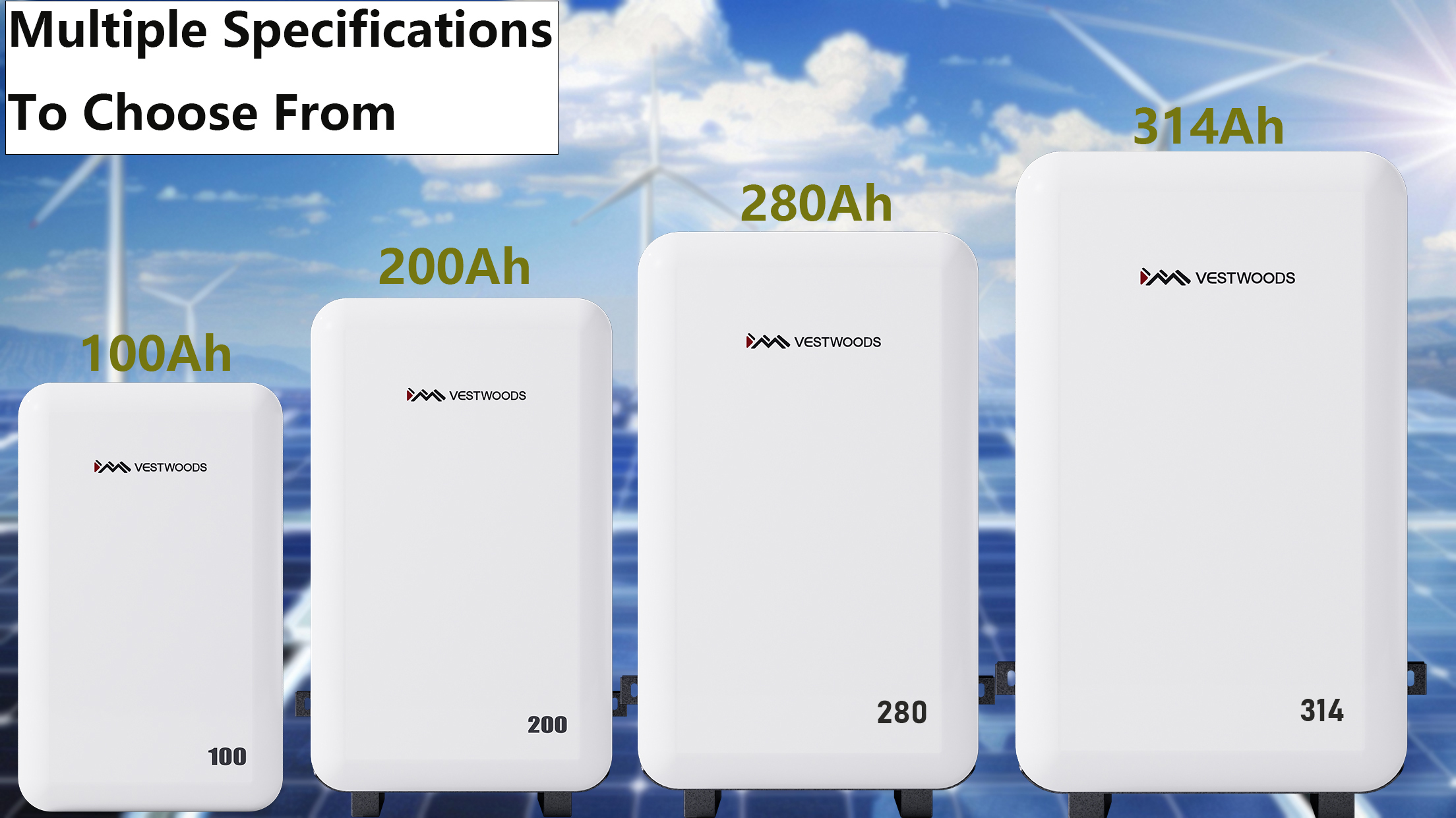 Solar Power 5kwh 10kwh 15kwh 48V 51.2V 100ah 200ah 314ah 400ah Lifepo4 Lithium Ion Battery Batterie Solaire Lithium · image 2