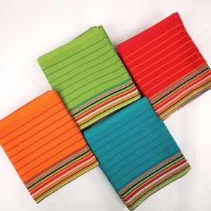 Multipurpose Organic Cotton Waffle Weave <b>Kitchen</b> Dish Towels-Durable Highly Water Absorbent for Cooking Cleaning Drying Utensils - Product Image 4