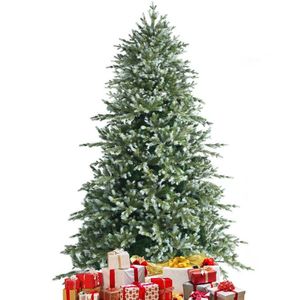 Albero di Natale Artificiale in Abete con Cerniere, 2,4 Metri, Punte Miste in PE e PVC - Product Image 5