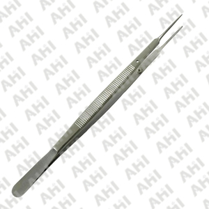 Pinces de dissection robustes de haute qualité, non dentées, en acier inoxydable, pinces à tissus lisses, pinces à pansements dentées - Product Image 5