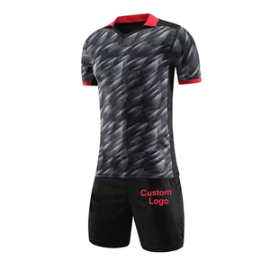 Service Training Wear Soccer Uniform New Design Low Price 100% Polyester Quick Dry Lightweight Breathable - Product Image 1