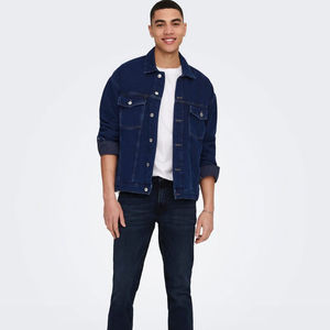 Unisex Daily Wear <b>Denim</b> <b>Jacket</b> Durable Fiber High Comfort Street Style for Retailers & Bulk Procurement - Product Image 3